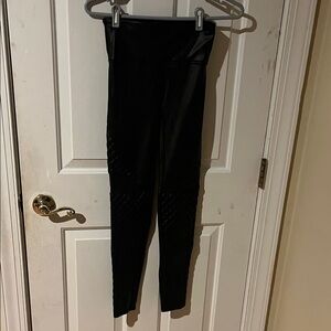 SPANX Black High-Waisted Leggings women’s size small